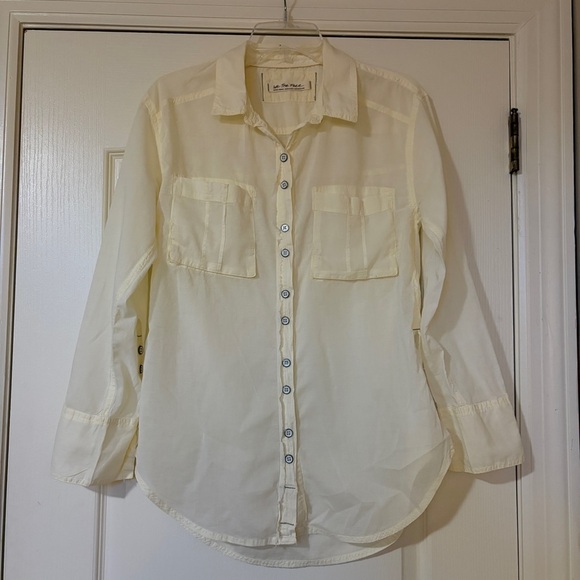 We The Free Pale Yellow Shirt - Picture 2 of 10